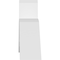 Ekena Millwork Archdale Architectural Grade PVC Gable Bracket, 72"W x 12"H x 4"D x 4"F, 4/12 Pitch GBP072X12X0404ARC00 - alternate 2
